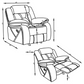 Higgins 3-piece Upholstered Motion Reclining Sofa Set Grey  602261-S3 Comming Soon