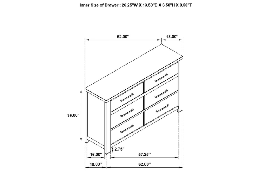 Kieran 4-piece Queen Bedroom Set Grey 224741Q-S4 Coming Soon