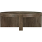 Kinkaid Round Solid Mango Wood Coffee Table Brown	710138 Comming Soon