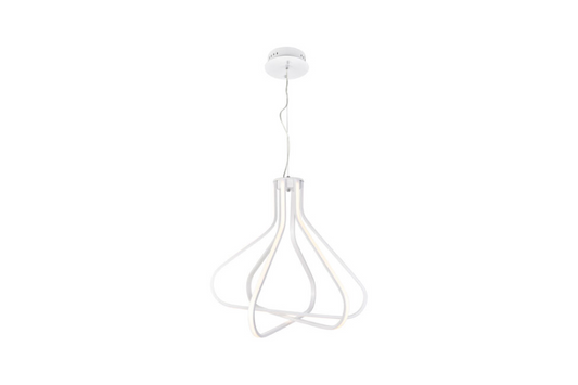 Dahlia LED 26.6 inch White Pendant Ceiling Light