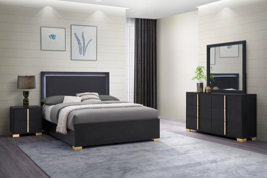 Marceline 5-piece Queen Bedroom Set Black 222831Q-S5