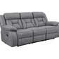 Higgins Upholstered Motion Reclining Sofa Grey 602261