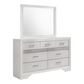 Miranda 7-drawer Dresser with Mirror White 205113M Comming Soon