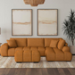 Camacho Upholstered Sectional Sofa with Ottoman Set Orange 503975-SET Comming Soon