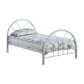 Marjorie Metal Twin Open Frame Bed White 2389W