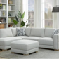 Drayden Fabric Sectional with Ottoman