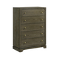 Gran Park 5-drawer Bedroom Chest of Drawers Dark Cocoa 224935