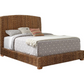 Laughton Banana Leaf Queen Panel Bed Amber 300501Q