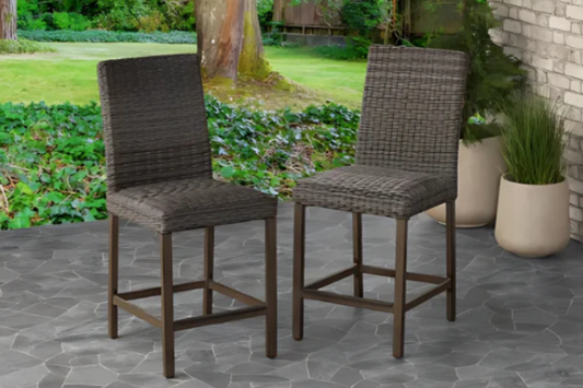 Agio McKinnon 2-pack Outdoor Dining Stools