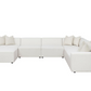 Freddie 7-piece Upholstered Modular Sectional Sofa Pearl 551641-SET