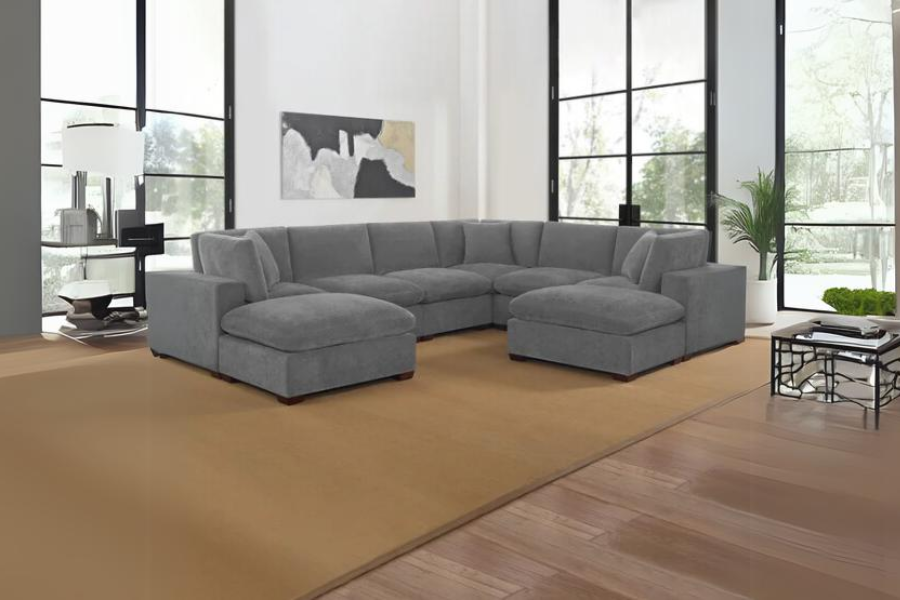 Thomasville Lowell 4 - piece Modular Sectional Floor Model