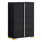 Marceline 5-drawer Bedroom Chest Black 222835 Coming Soon