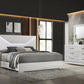 Ives 4-piece Queen Bedroom Set White High Gloss 224941Q-S4 Coming Soon