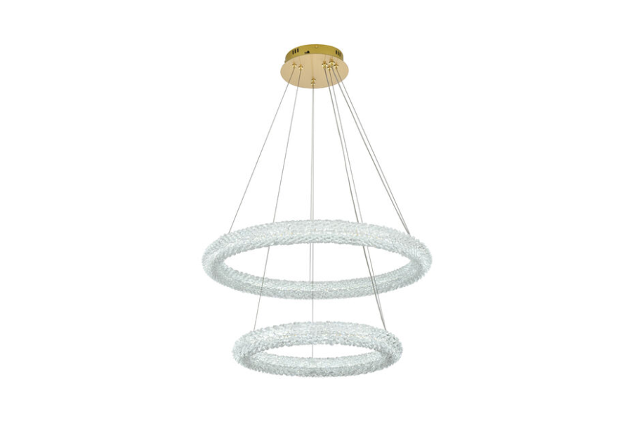 Bowen 2 Light 28.00 inch Chandelier