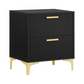 Kendall 2-drawer Nightstand Black 224452