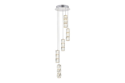 Polaris 5 Light 12.00 inch Pendant