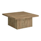 Devar Square Engineered Wood Coffee Table Mango Brown 708068