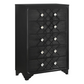 Penelope 5-drawer Bedroom Chest Midnight Star	223575