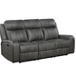 Raelynn Upholstered Track Arm Motion Sofa Grey	 603191