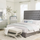 Camille 4-piece Eastern King Bedroom Set Metallic Mercury 300621KE-S4