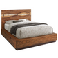 Winslow Wood Eastern King Storage Panel Bed Smokey Walnut 223250K