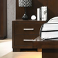 Jessica 2-drawer Nightstand Cappuccino 200712