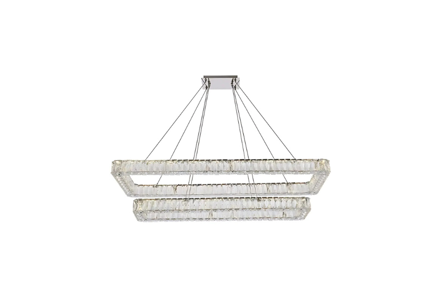 Monroe 2 Light 19.00 inch Pendant