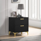 Kendall 2-drawer Nightstand Black 224452