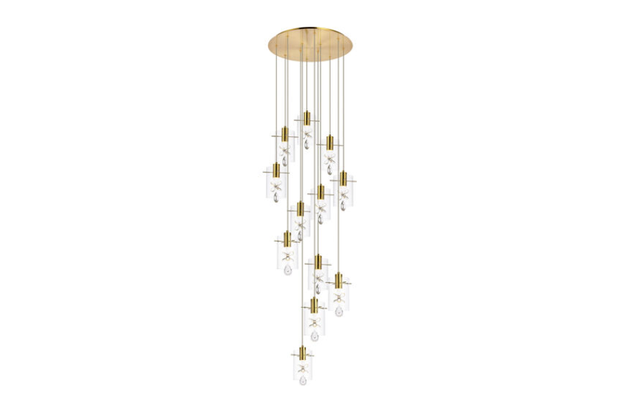 Hana 12 Light 22.00 inch Pendant