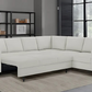 Thomasville Dillard Fabric Convertible Sleeper Sectional