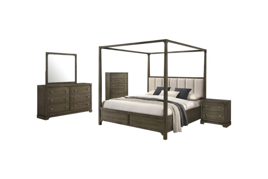 Gran Park 5-piece Queen Bedroom Set Dark Cocoa 224931Q-S5 Coming soon