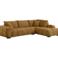 Camacho Upholstered Chaise Sectional Sofa Amber 503985 Commin Soon