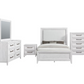 Marielle 4-piece Queen Bedroom Set Distressed White