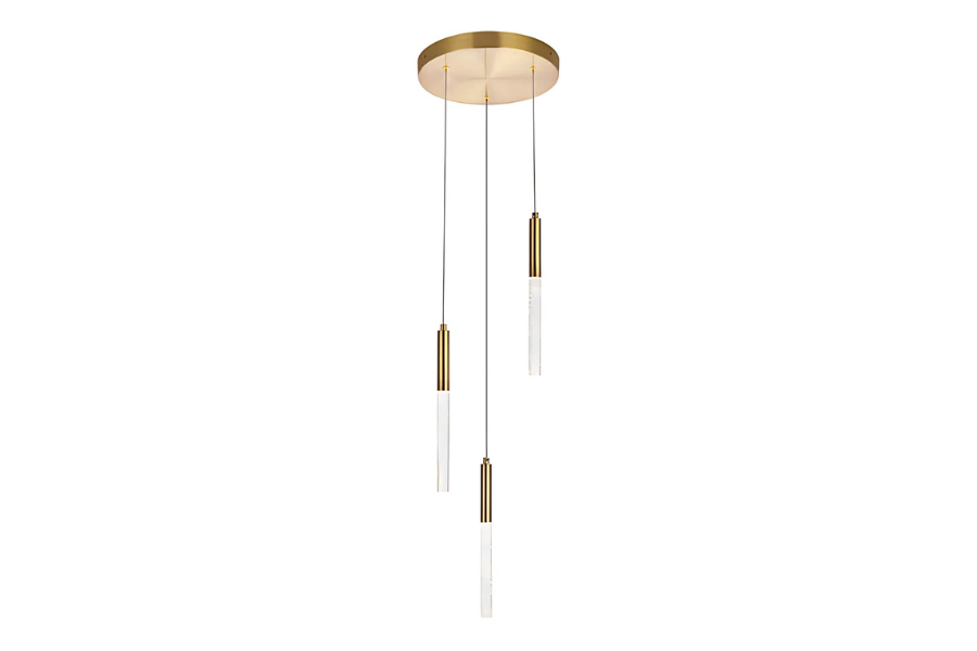 Ruelle 3 Light 12.00 inch Pendant