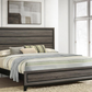 Watson Wood Full Panel Bed Grey Oak 212421F