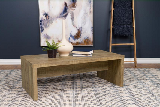 Lynette Rectangular Engineered Wood Coffee Table Mango	704128