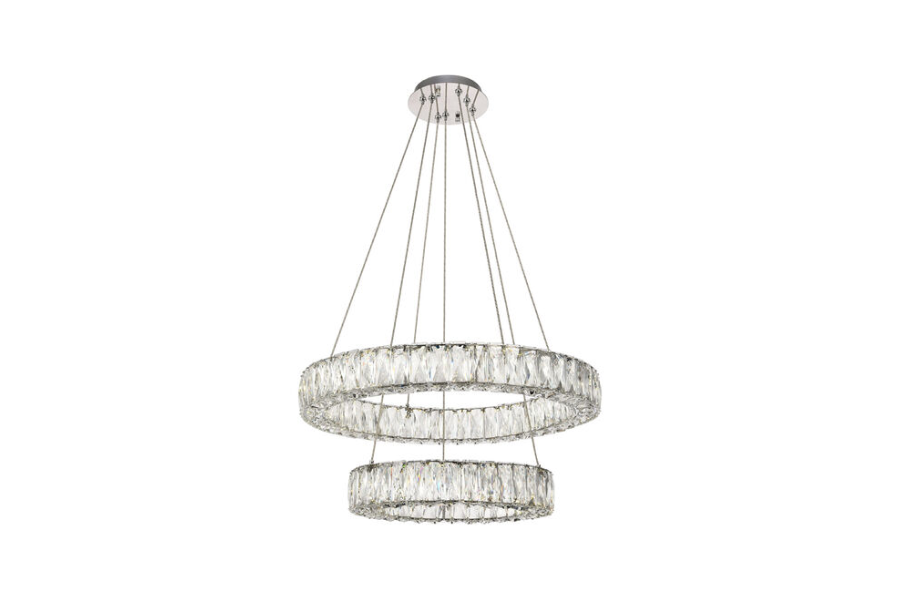 Monroe 2 Light 23.60 inch Pendant