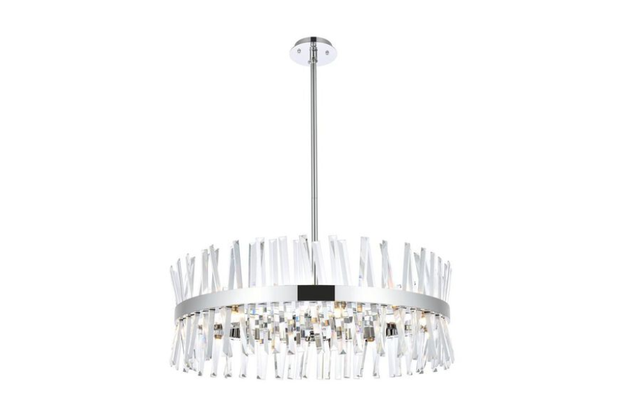 Serephina 16 Light 32 inch Black Chandelier Ceiling Light