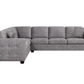 Kylie Fabric Sectional with Ottoman 1288050