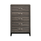 Watson 5-drawer Bedroom Chest Grey Oak 212425