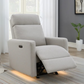 Tallula Fabric Power Glider Recliner with Power Headrest