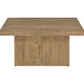 Devar Square Engineered Wood Coffee Table Mango Brown 708068