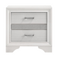 Miranda 2-drawer Nightstand White 205112