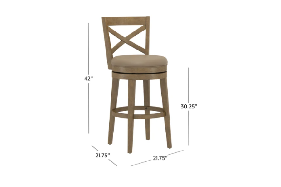 Grace Bar Height Swivel Stool