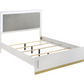 Juego de dormitorio Queen de 5 piezas Caraway blanco 224771KE-S5 