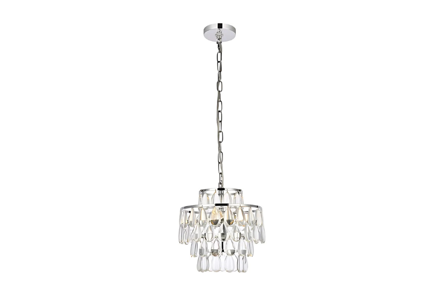 Mila 3 Light 12.00 inch Pendant