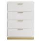 Caraway 4-drawer Bedroom Chest White 224775