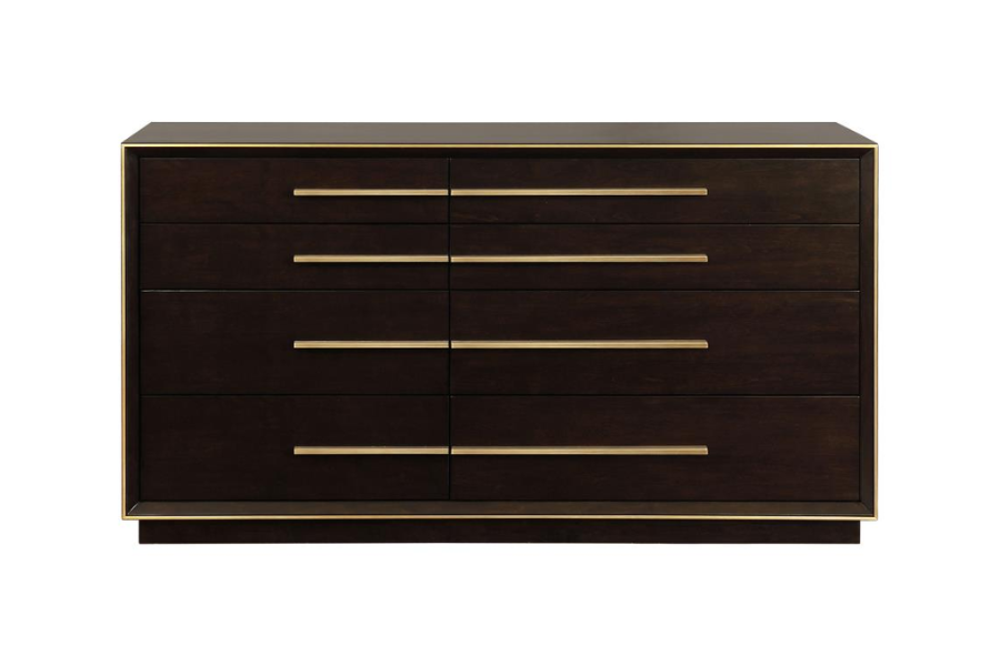 Durango 8-drawer Dresser Smoked Peppercorn 223263