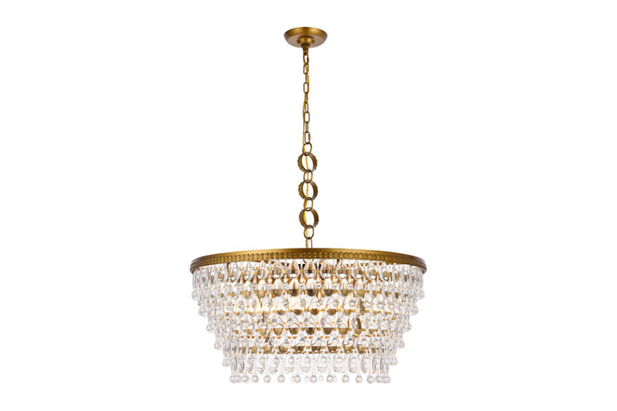 Nordic 6 Light 28.00 inch Chandelier