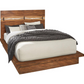 Winslow Wood Queen Panel Bed Smokey Walnut and Coffee Bean 223250Q